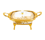 Wadah Saji Persegi Klasik motif Gemini CRM35